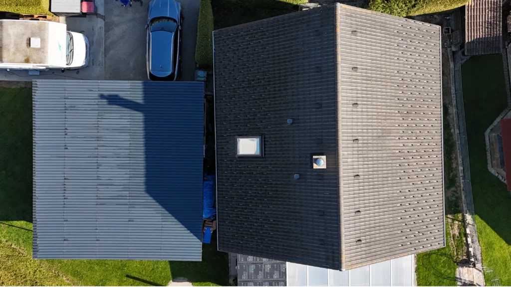 Photovoltaikanlage für ein Einfamilienhaus in Hofkirchen im Traunkreis, Oberösterreich