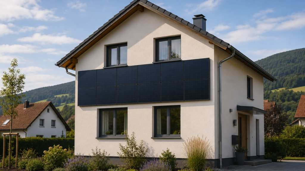 Photovoltaik an der Fassade